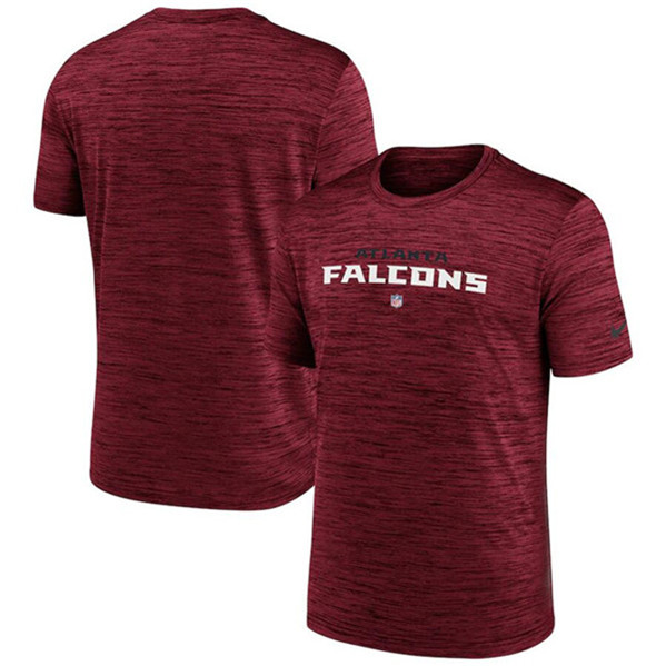 Men's Atlanta Falcons Red Velocity Performance T-Shirt